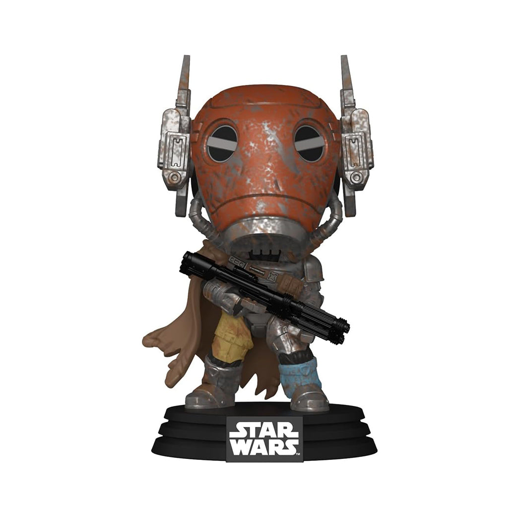 Funko Pop del personaggio Mercenary Guard Droid della serie Star Wars.