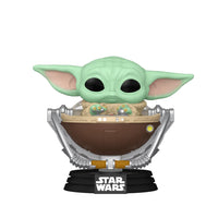 Funko Pop del personaggio Grogu della serie Star Wars