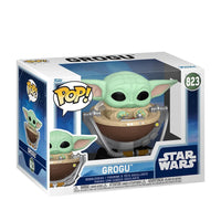 Funko Pop del personaggio Grogu della serie Star Wars