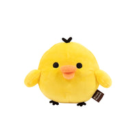 Plush super morbido del personaggio Kiiroitori della serie Rilakkuma in versione Small.