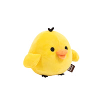 Plush super morbido del personaggio Kiiroitori della serie Rilakkuma in versione Small.