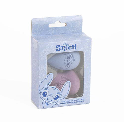 Set di 2 make up blender colorati con il disegno di Stitch