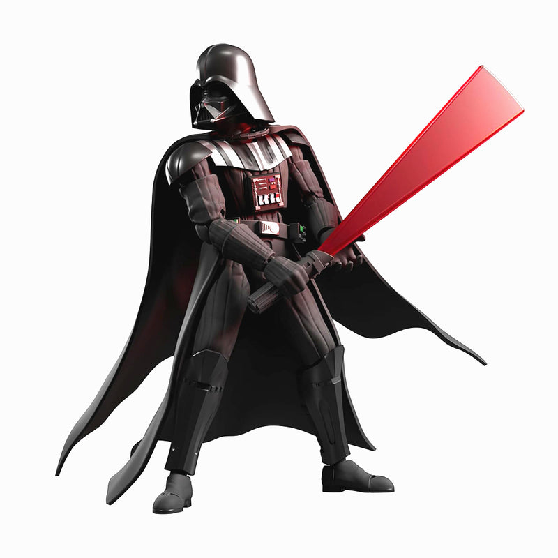 Kit per realizzare il modellino del personaggio Darth Vader di Star Wars.
