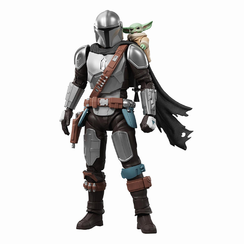 Kit per realizzare il modellino del personaggio  Din Djarin & Grogu.