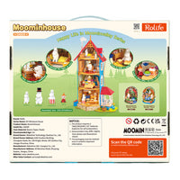 Modellino in 3d della casa di Moomin.