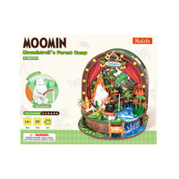 Modellino in 3d forest camp di Moomin.
