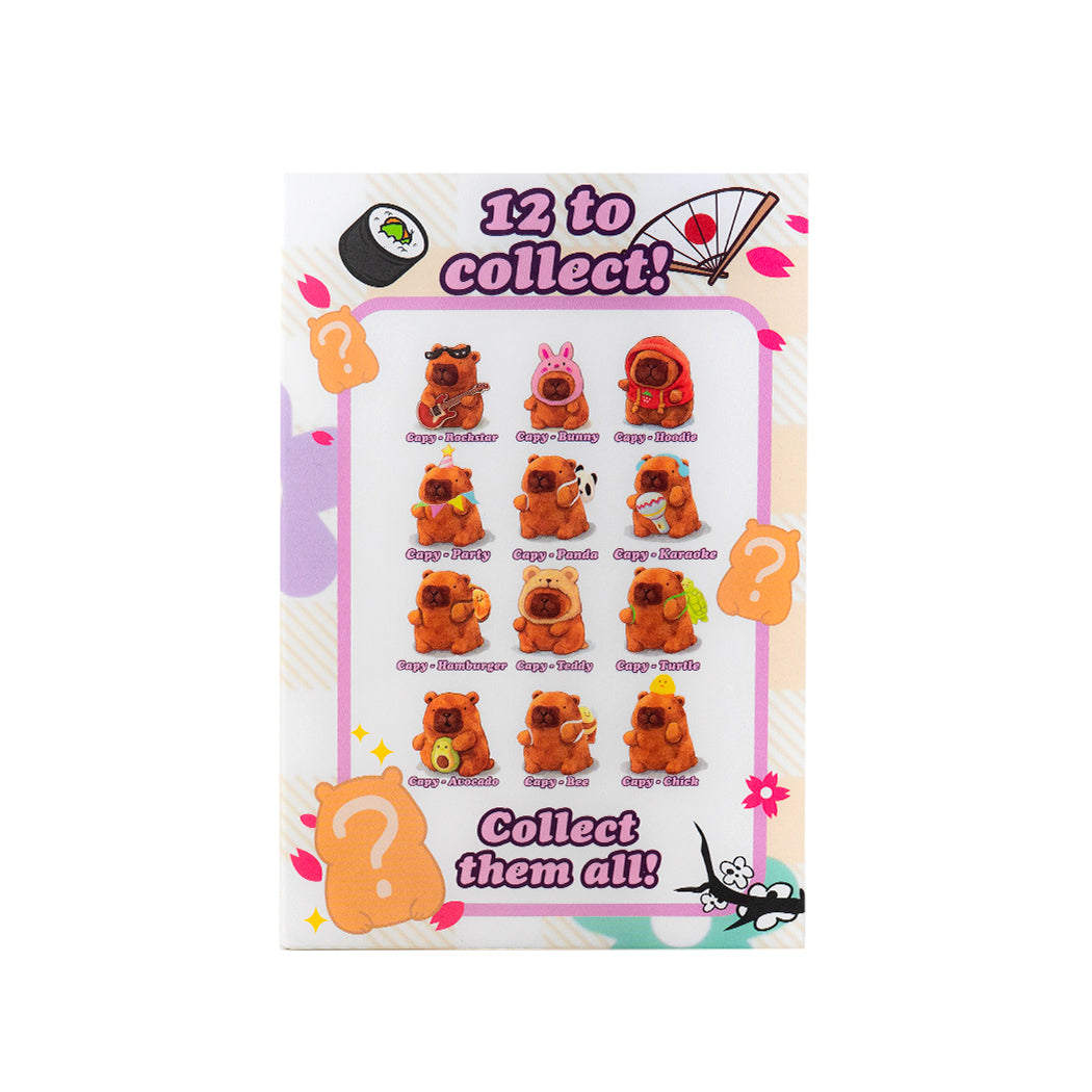Blind Box Capibara Portachiavi|Colore:Unico