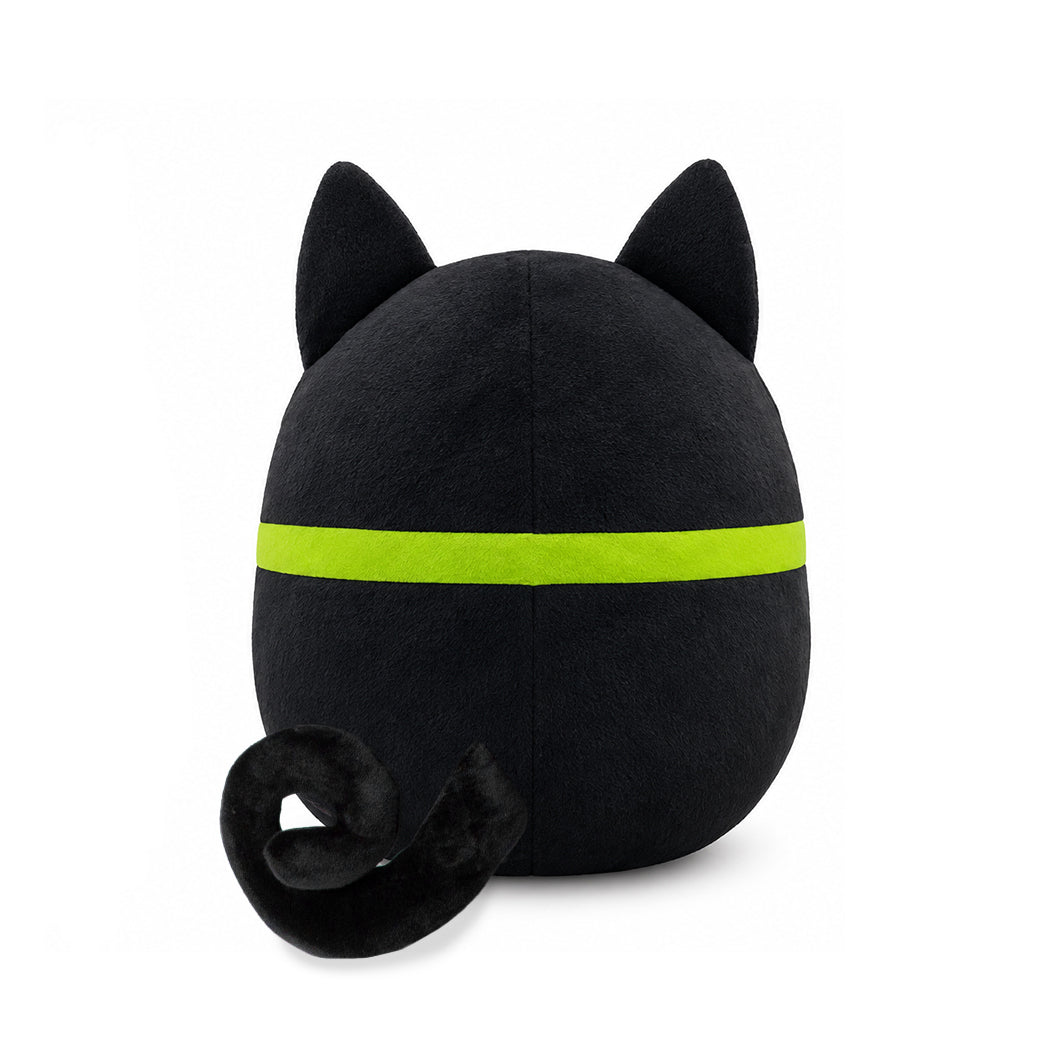 Peluche super squishy a forma di gatto nero