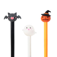 Penna gel di Halloween con inchiostro blu.
