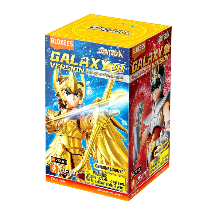 Blind Box della serie Saint Seiya Galaxy in versione building blocks.