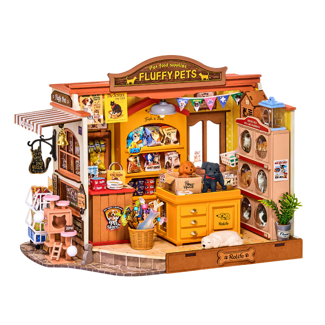 Modellino in 3d Fluffy Friends Hub