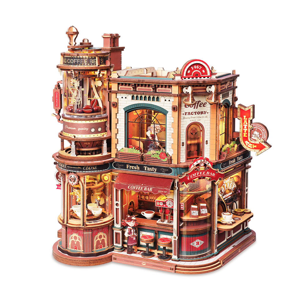 Modellino 3d Dreamy Coffe Factory