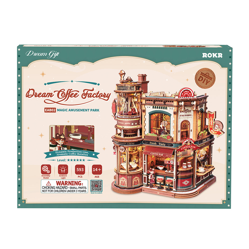 Modellino 3d Dreamy Coffe Factory