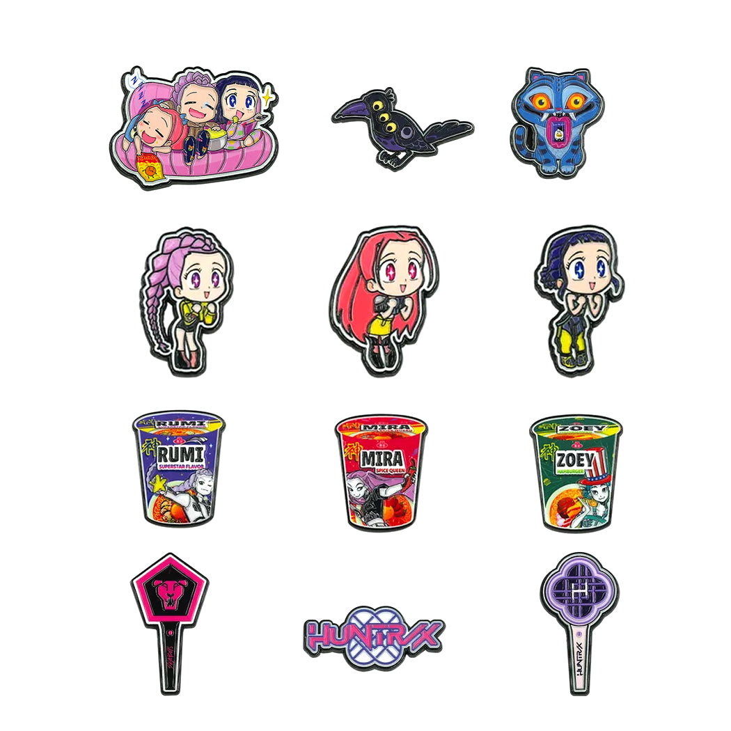 Spilletta con i personaggi di K-Pop Demon Hunters