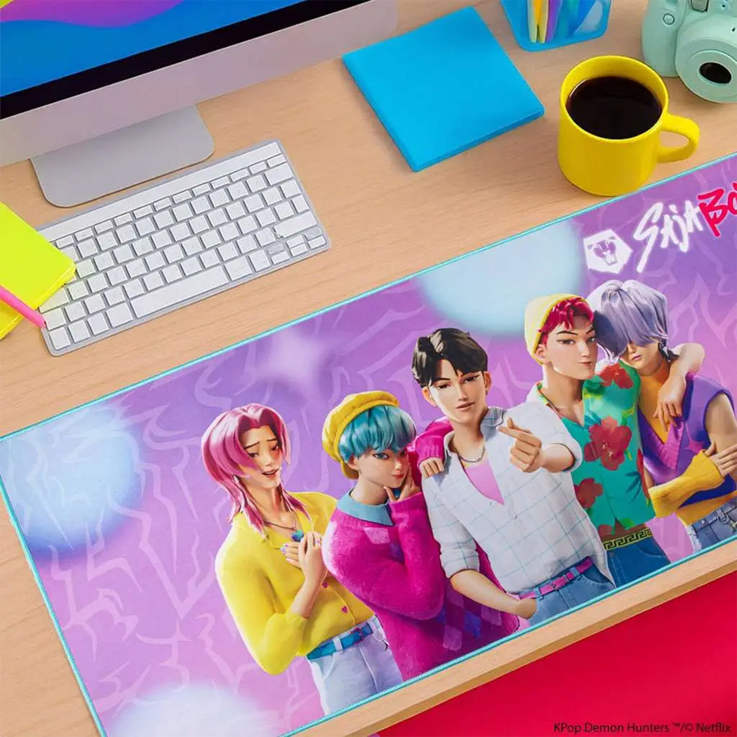 Tappetino per la scrivania di K-Pop Demon Hunters.